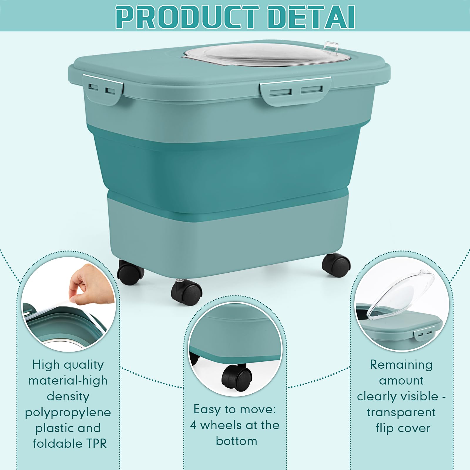 Juexica silicone seal rings ensure moisture resistance and secure lids.