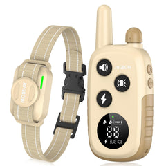 Jugbow dog training collar close-up shows adjustable strap for comfortable fit during training