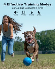 Jugbow IPX8 waterproof collar for all-weather performance.