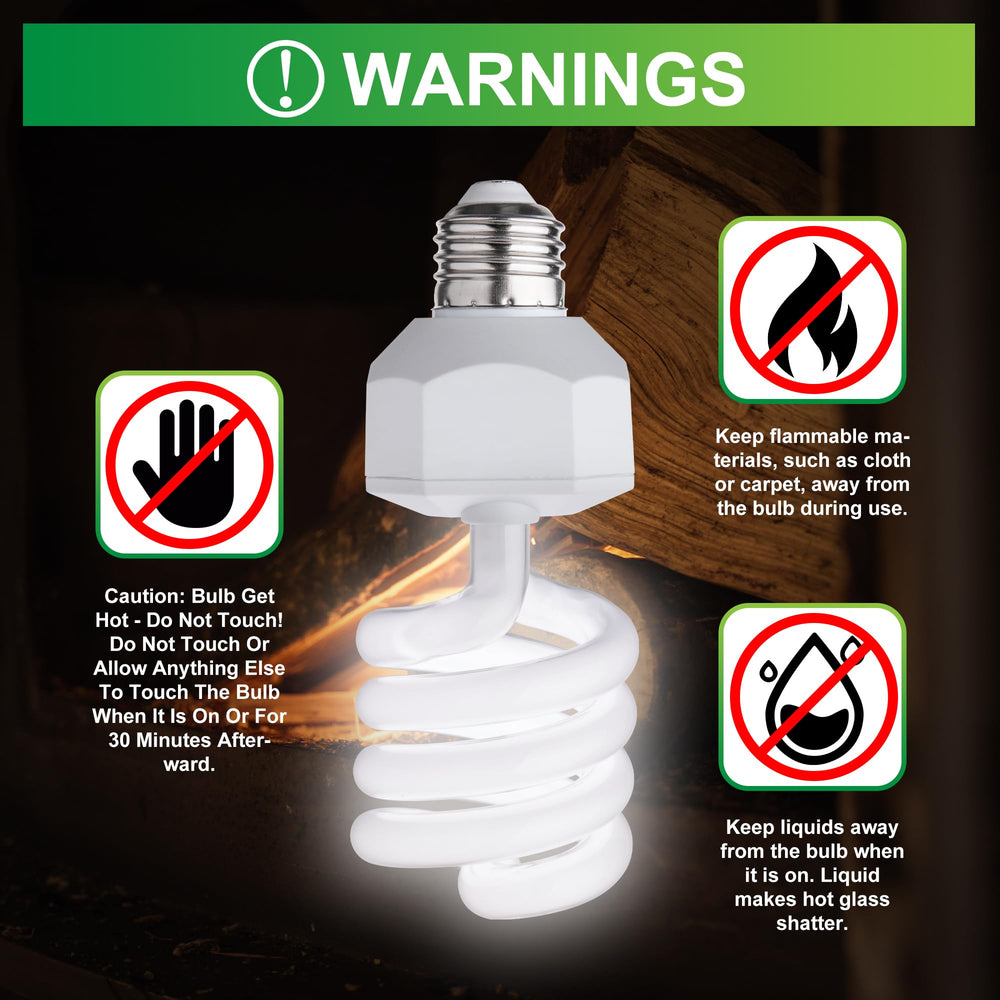 Jugbuy energy-saving UVB 5.0 bulbs reduce running costs in reptile tanks.