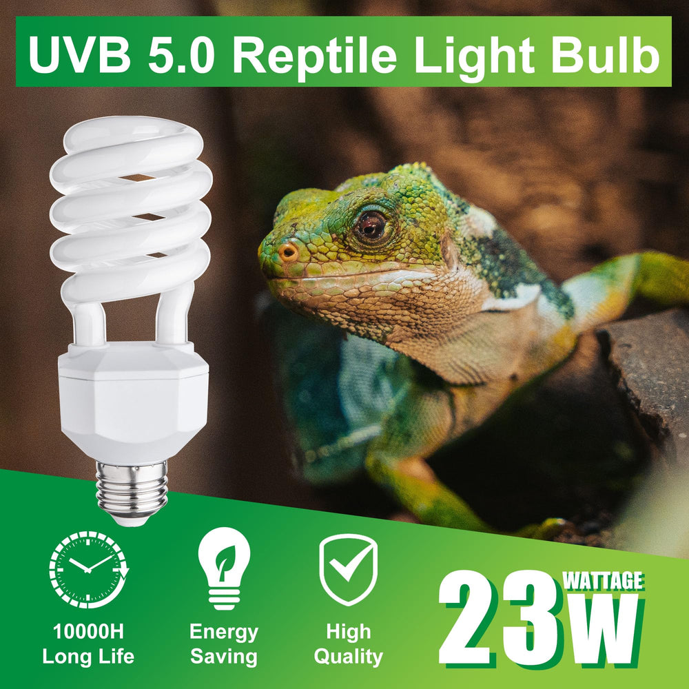 Jugbuy UVB 5.0 long-life bulbs designed for up to 10,000 hours.