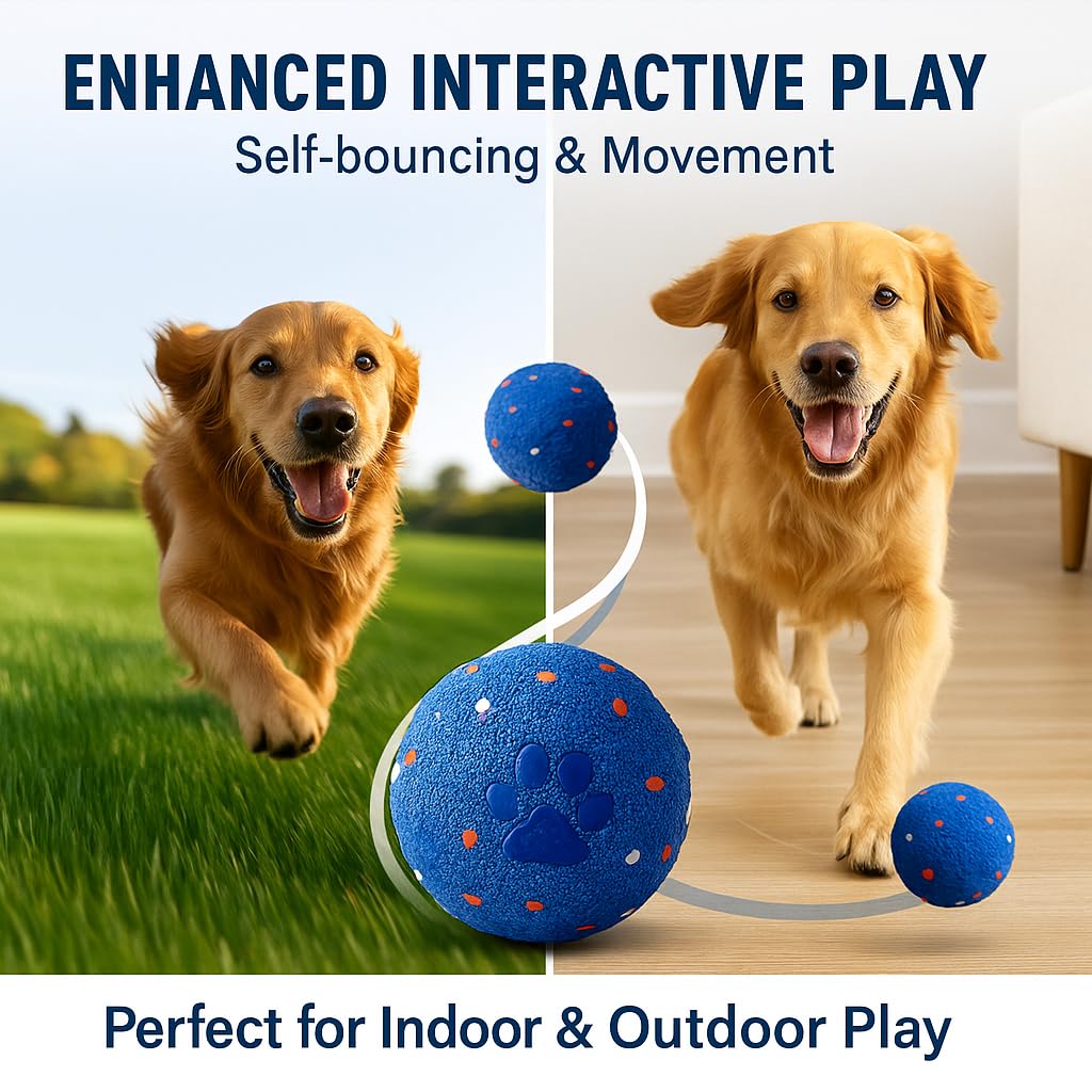 Jujingcw dog toy used indoors and outdoors on various surfaces
