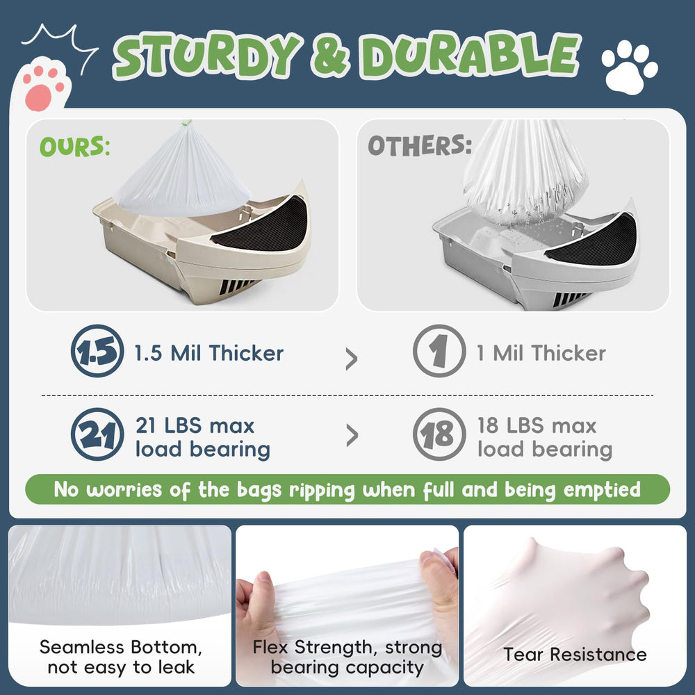 JUKAMO drawstring closure bags enable quick, odor-controlled disposal
