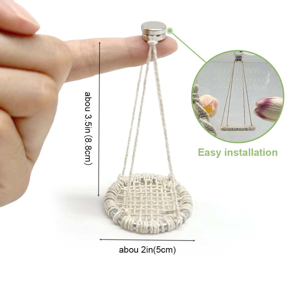 Plataforma trenzada Julang de 8,8 cm para explorar con facilidad.