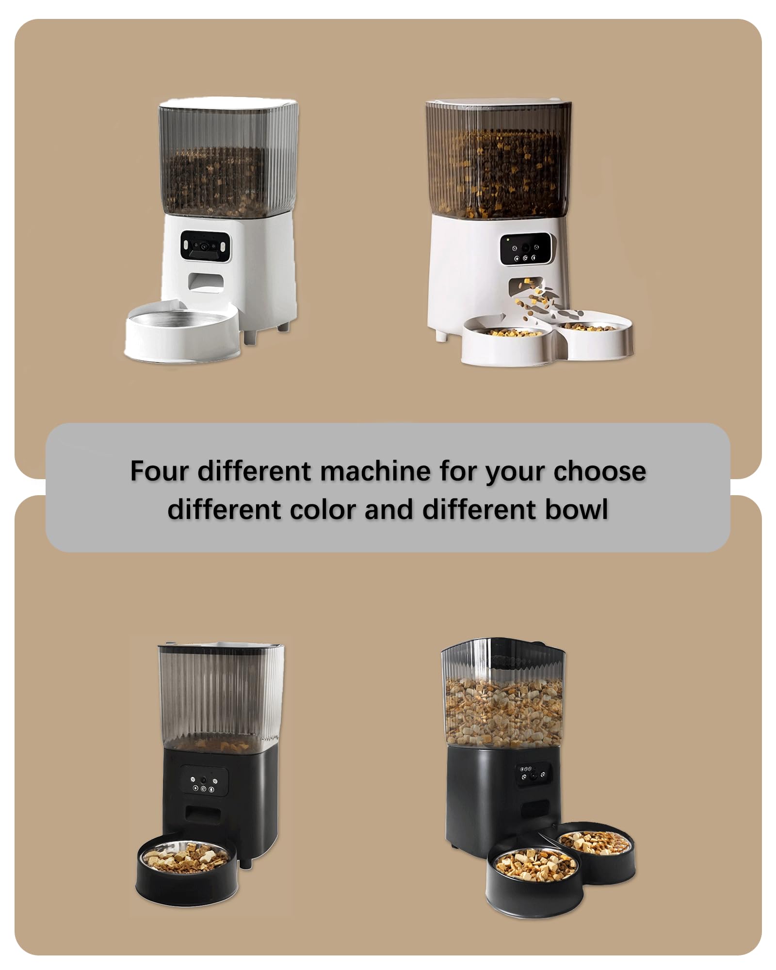 Junbec-Pet 5-liter storage design suitable for long-term dry food storage