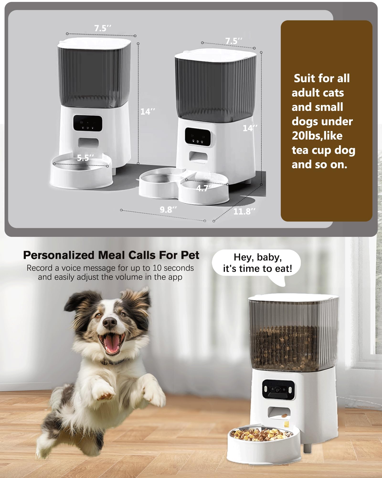 Junbec-Pet 3-battery backup symbolizing uninterrupted feeding during outages