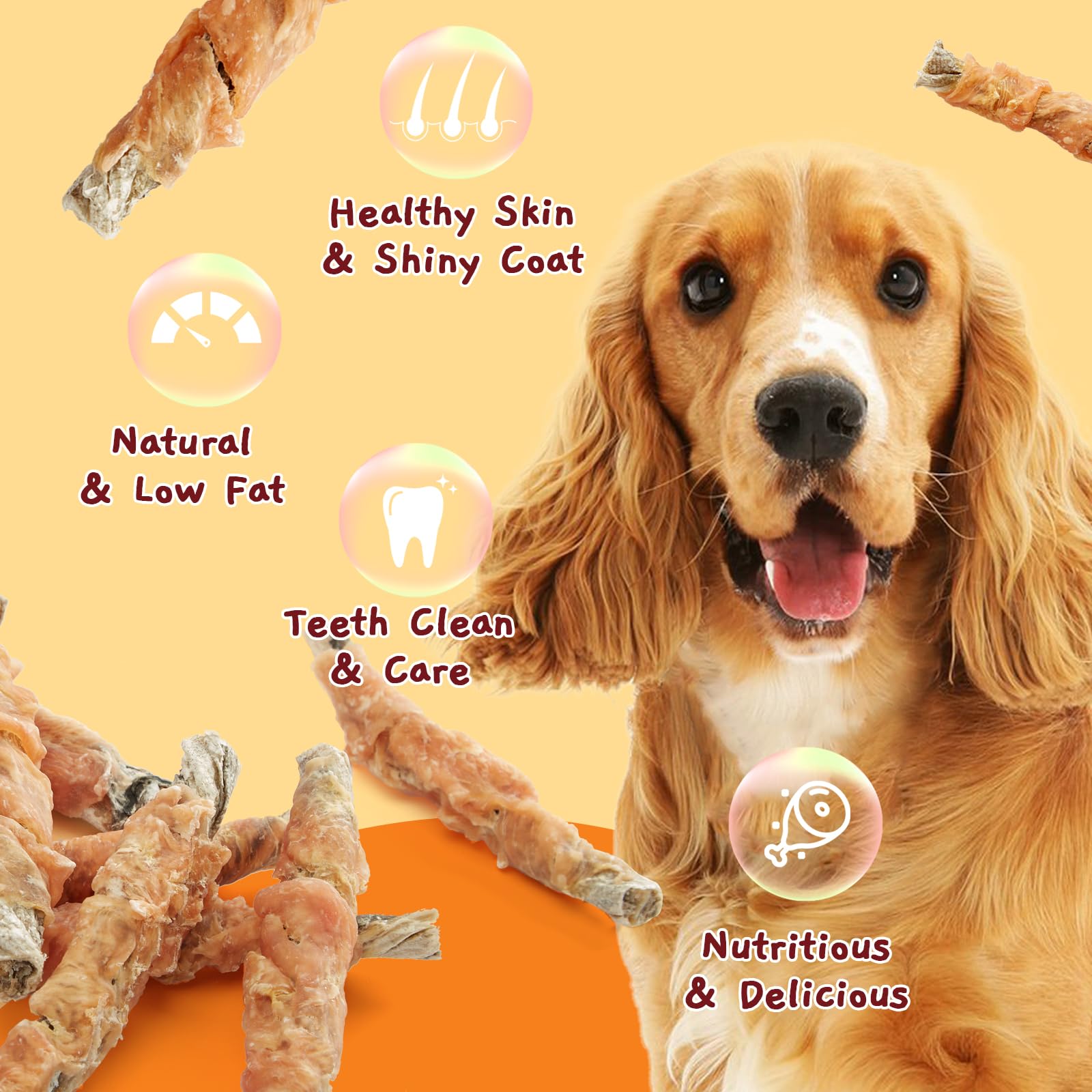 Jungle Calling cod skin texture closeup demonstrates omega-3 and collagen-rich nutrition.