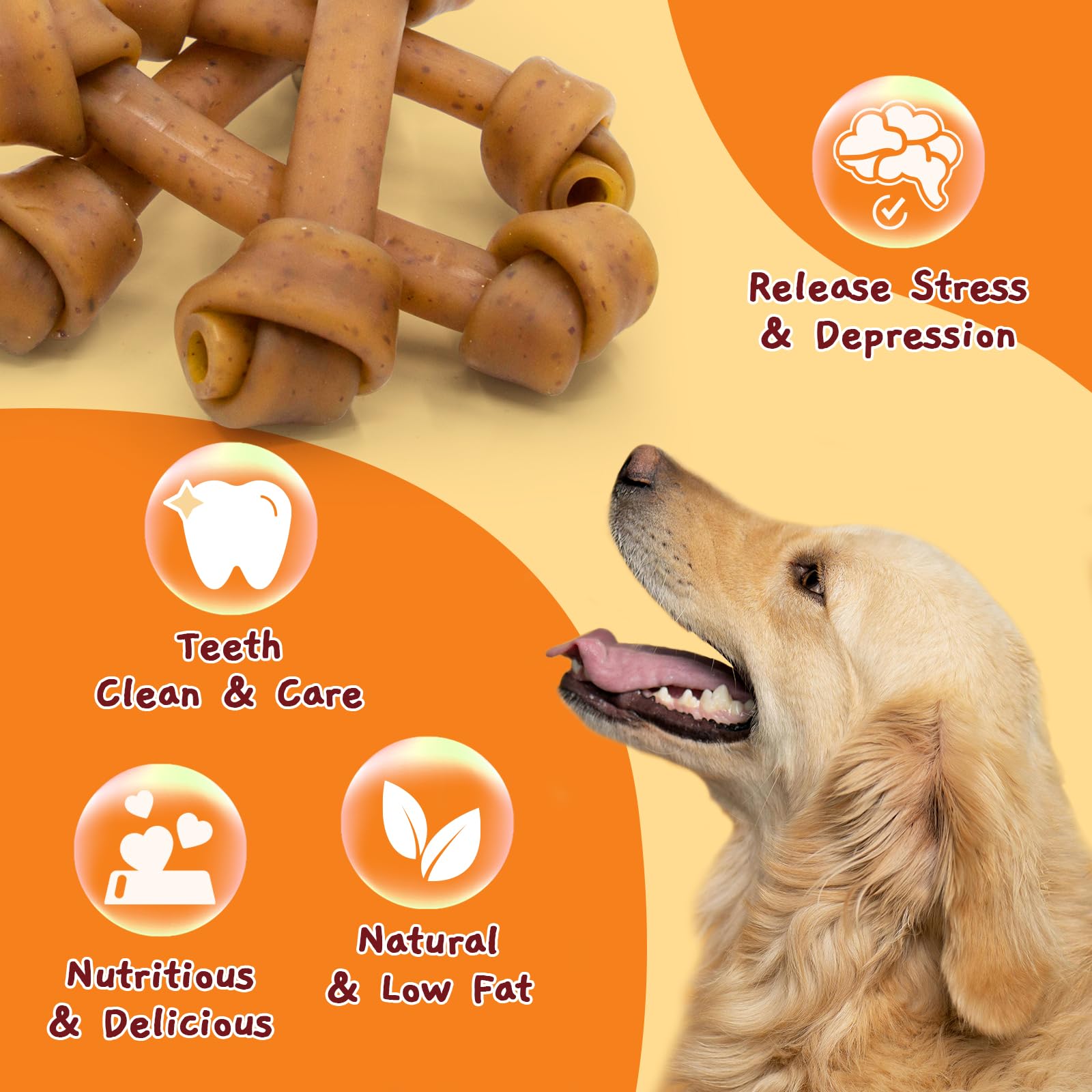 Jungle Calling supports oral health with non-rawhide chew