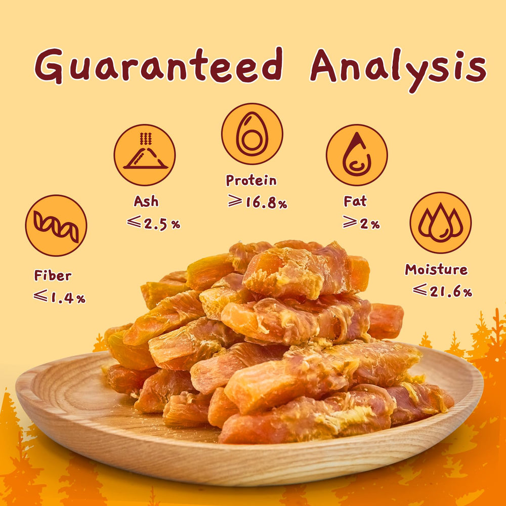 Jungle Calling close-up of sweet potato twists highlights fiber-rich nutrition.