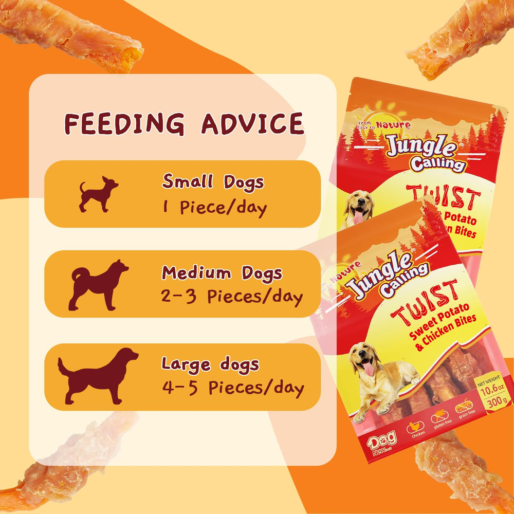 Jungle Calling bite-sized training treats ready for obedience practice.