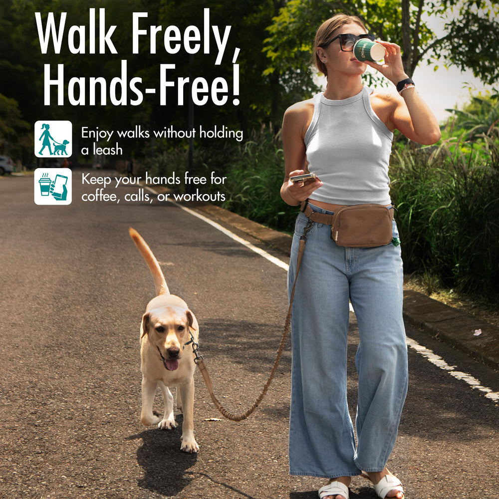 JUNIPOOCH phone keys wallet pocket keeps essentials organized during walks.