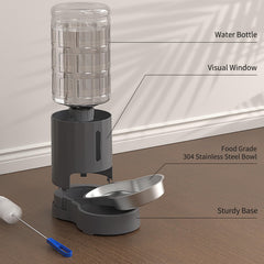 JUNSPOW BPA-free silicone placemat provides stability and kept floors dry.