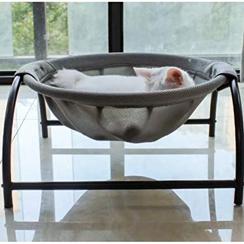 JUNSPOW cat bed breathable material keeps pets cool and comfy.