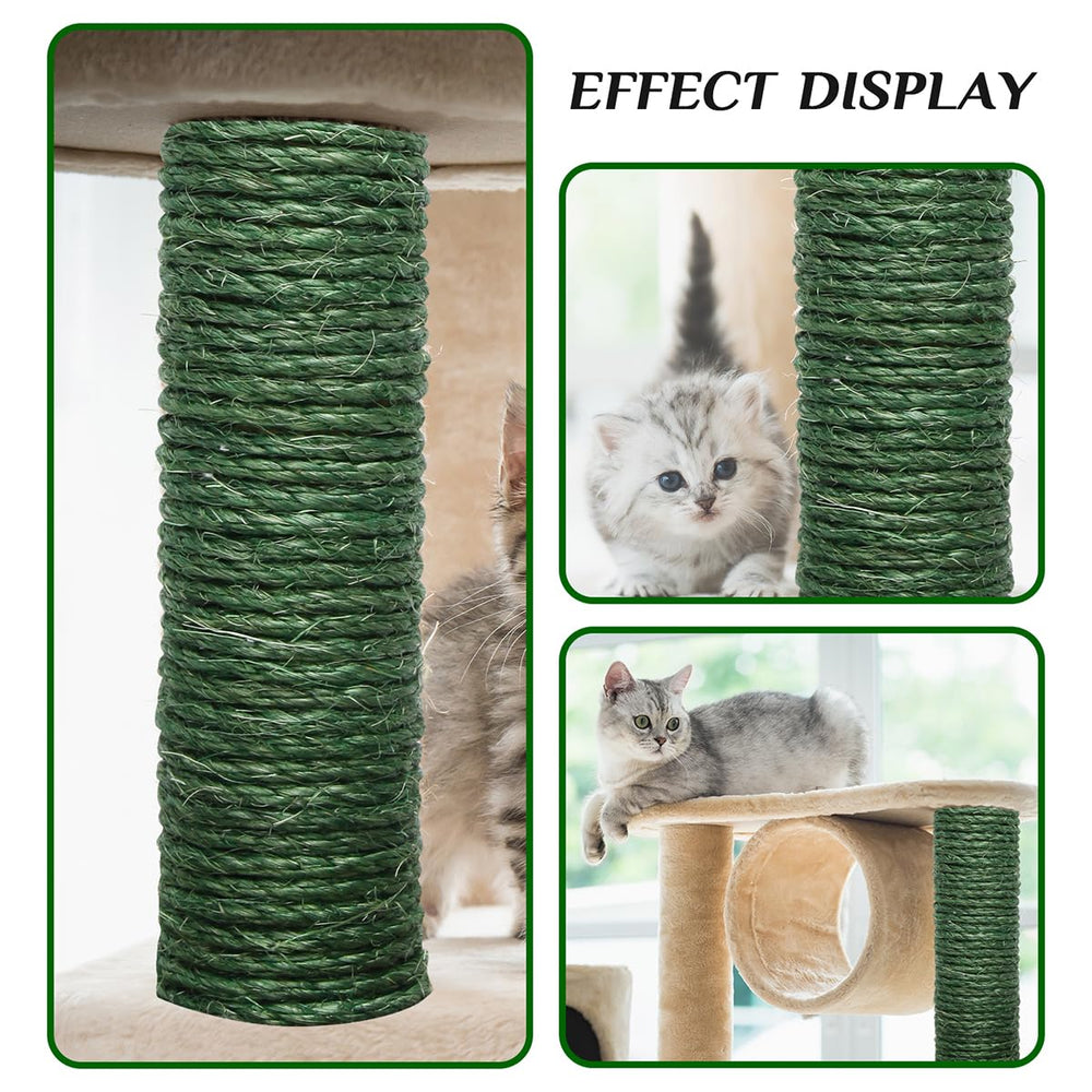 Juomid Green Sisal Rope is a natural fiber for eco-friendly DIY projects