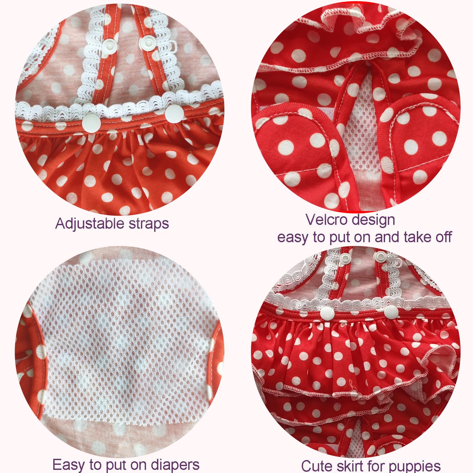 JUOMIIEL diaper inside view showing adhesive napkin for leak protection.