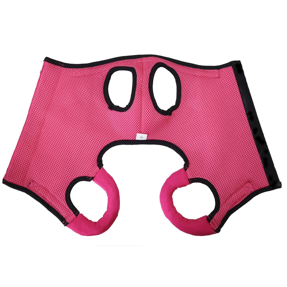 JUOMIIEL harness shown as leash and anxiety vest