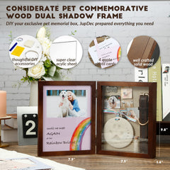 JupDec paw print kit helps capture a lasting impression for remembrance.