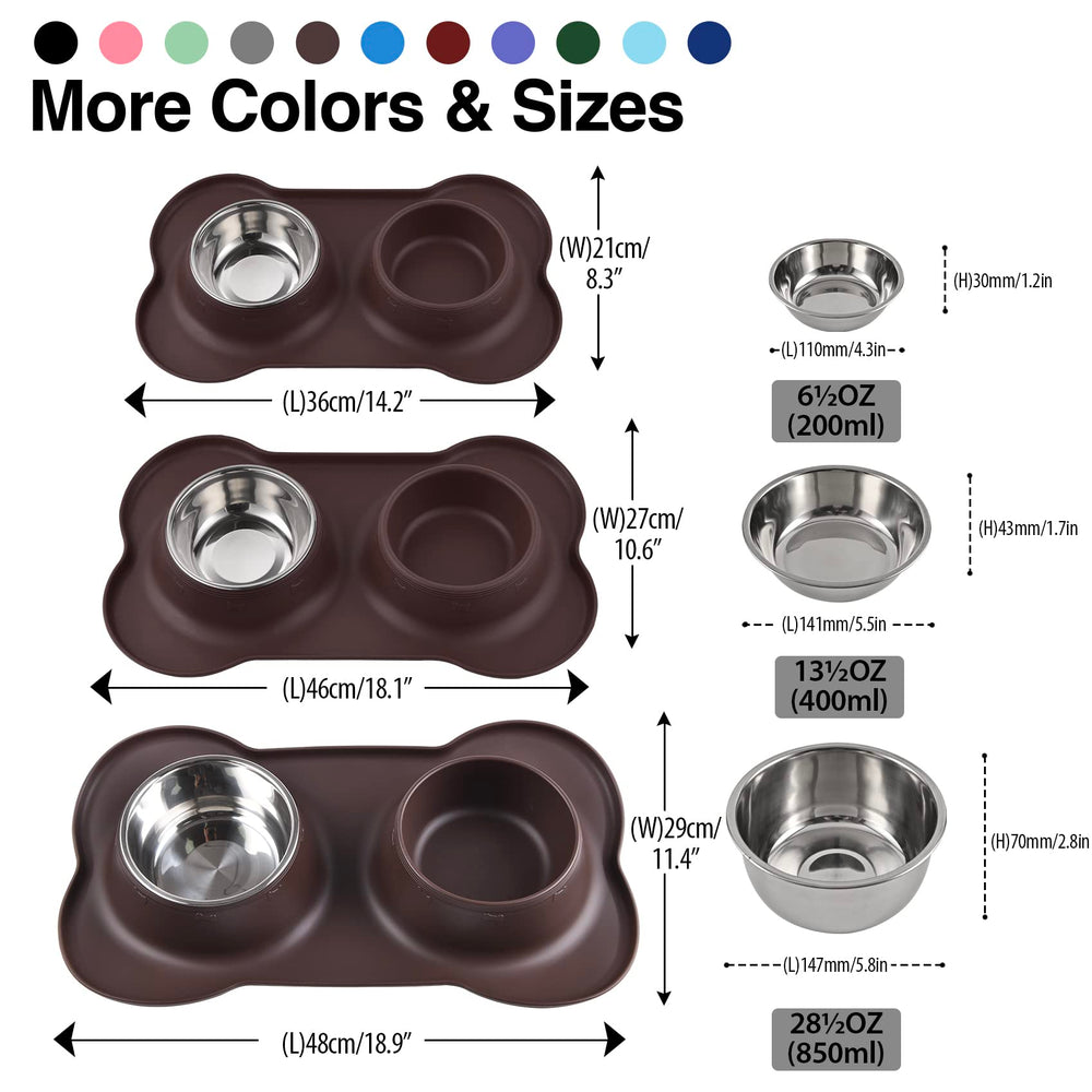 Juqiboom dishwasher-safe bowls and mat for quick cleanup.
