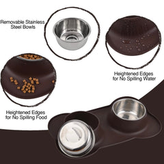 Juqiboom edge-roll mat contains spills for tidier floors.
