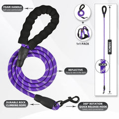 Juqiboom harness reflective-stitching night visibility enhances safety during evening excursions.