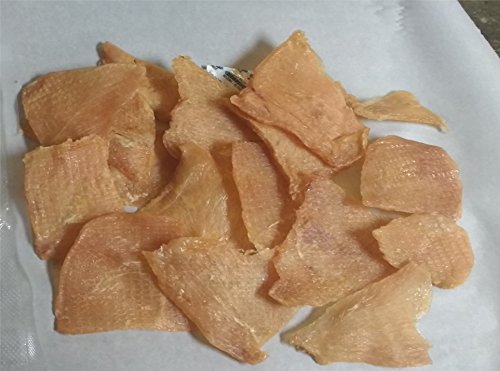 Just Jerky Treats chicken breast close-up shows real meat and simple ingredients