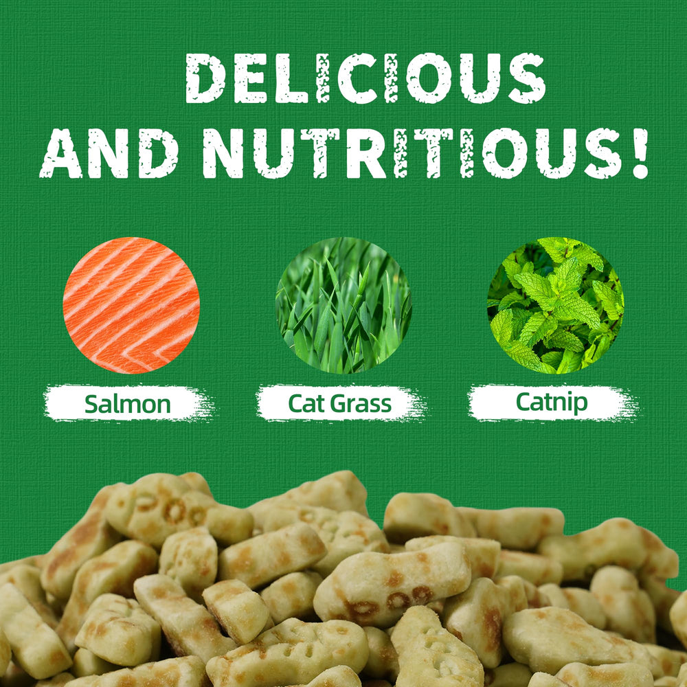 Just Try 36oz cat treats dental-crunch-tartar-control promotes fresh breath and clean teeth.
