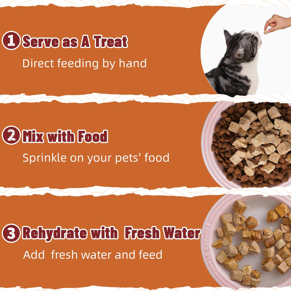 Just Try storage bag for freeze-dried chicken liver treats.