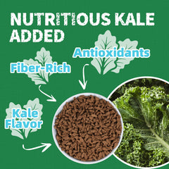 Just Try kale spinach cat treats cat nibbling during play