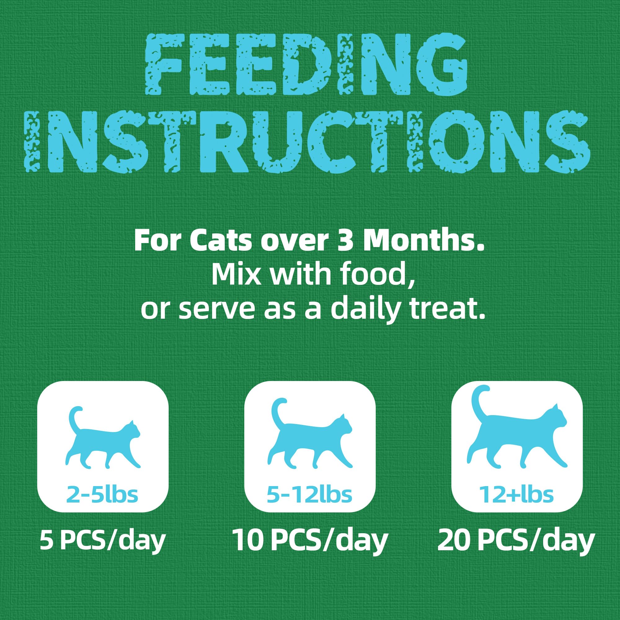 Just Try kale spinach cat treats training treat motivates cats