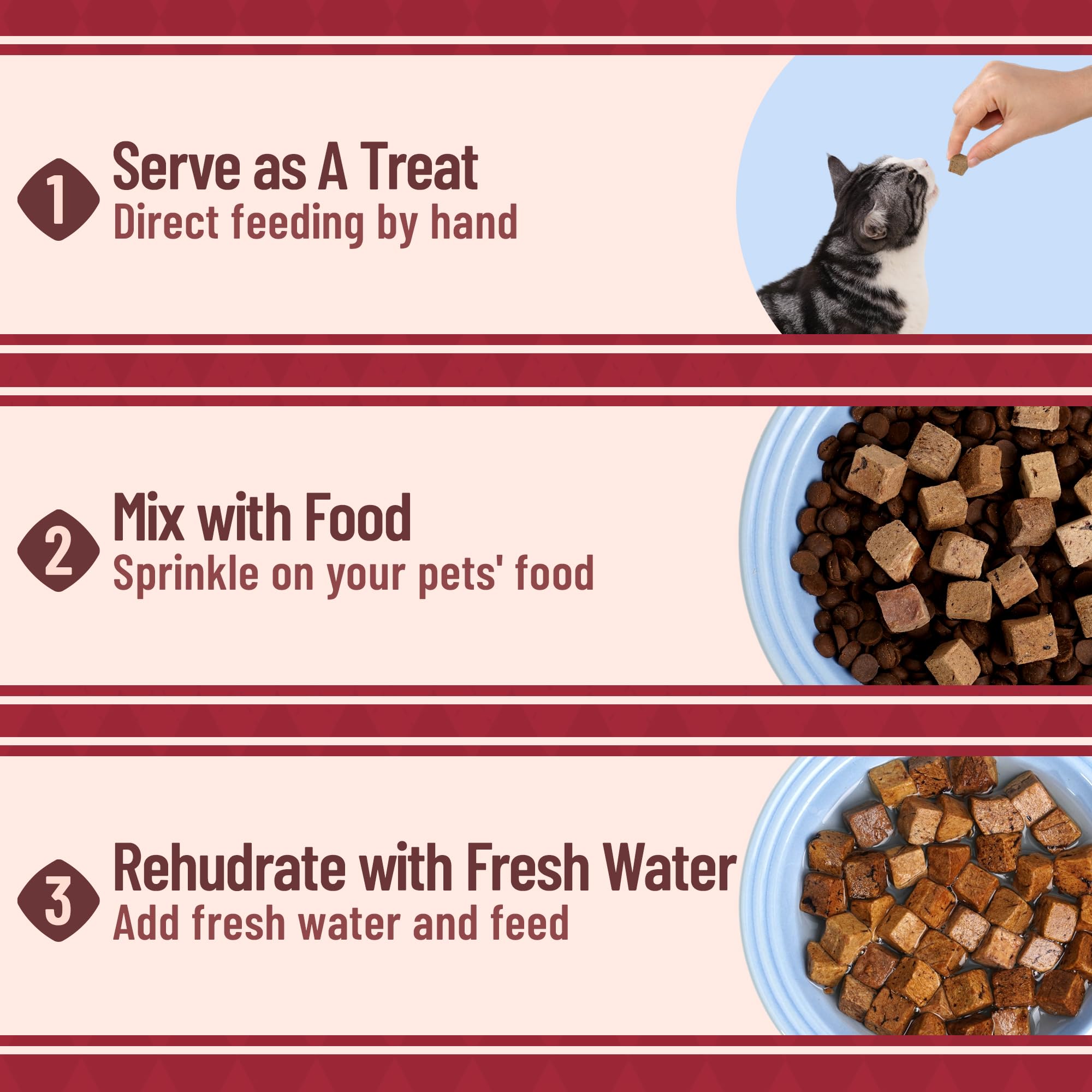 Just Try Travel Friendly Dog Cat Snacks for quick feeding on adventures.