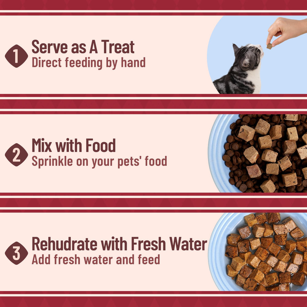 Just Try Travel Friendly Dog Cat Snacks for quick feeding on adventures.