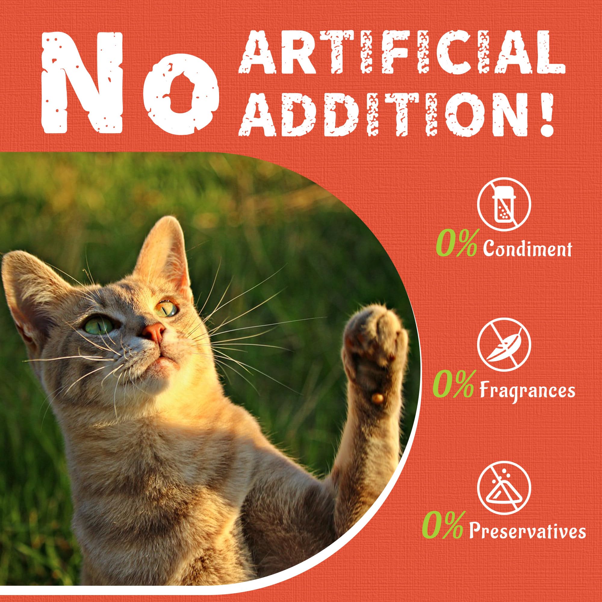 Just Try entrenamiento-pescado-gato-premios: premio con textura doble para reforzar conductas.
