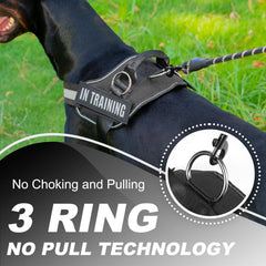 JUSTYEZI breathable anti-scratch harness highlighting comfortable, rub-resistant wear