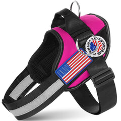JUSTYEZI essential dog harness no-pull design distributes pulling pressure for comfortable walks