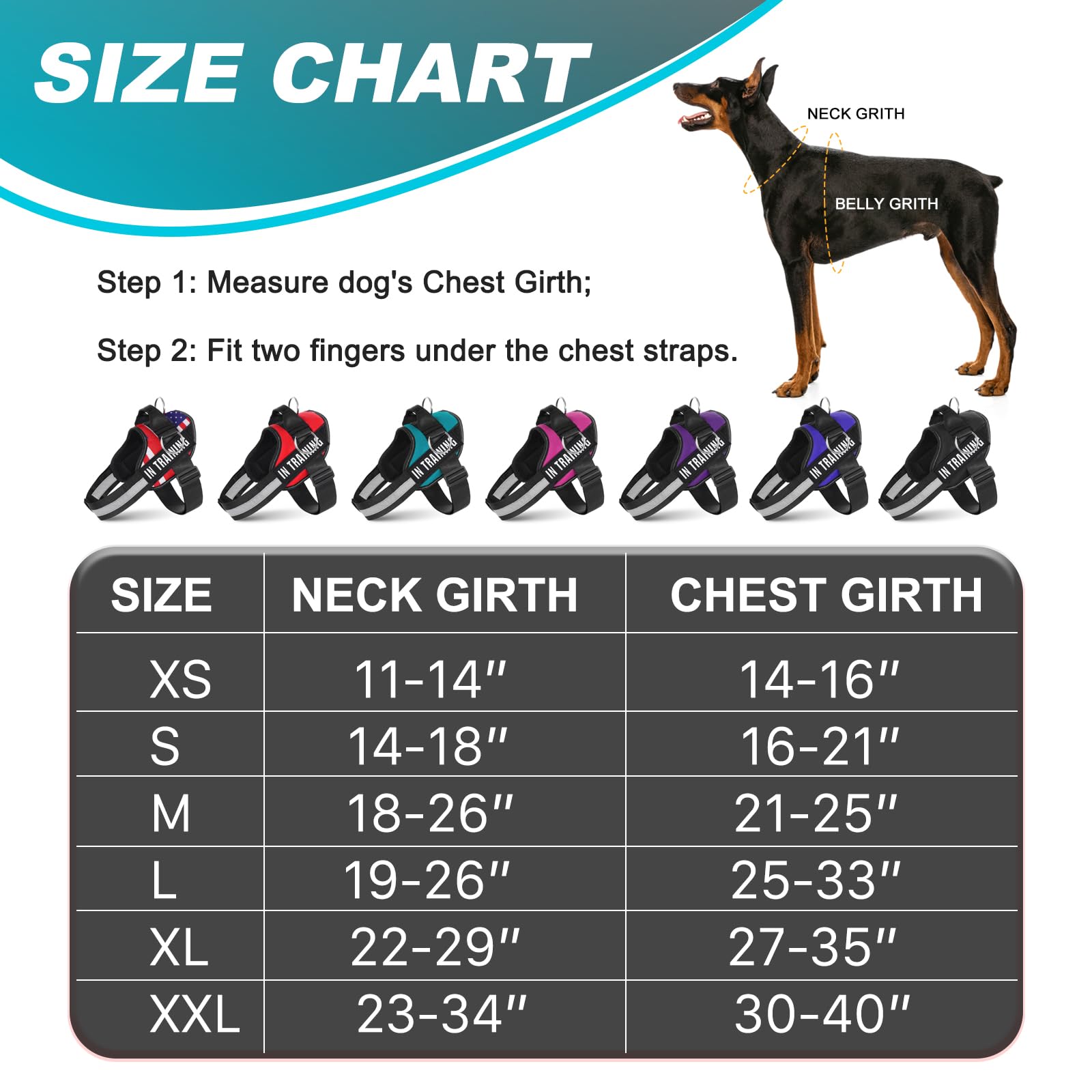 JUSTYEZI Essential Dog Harness reflective-padding promotes safer nighttime visibility during walks