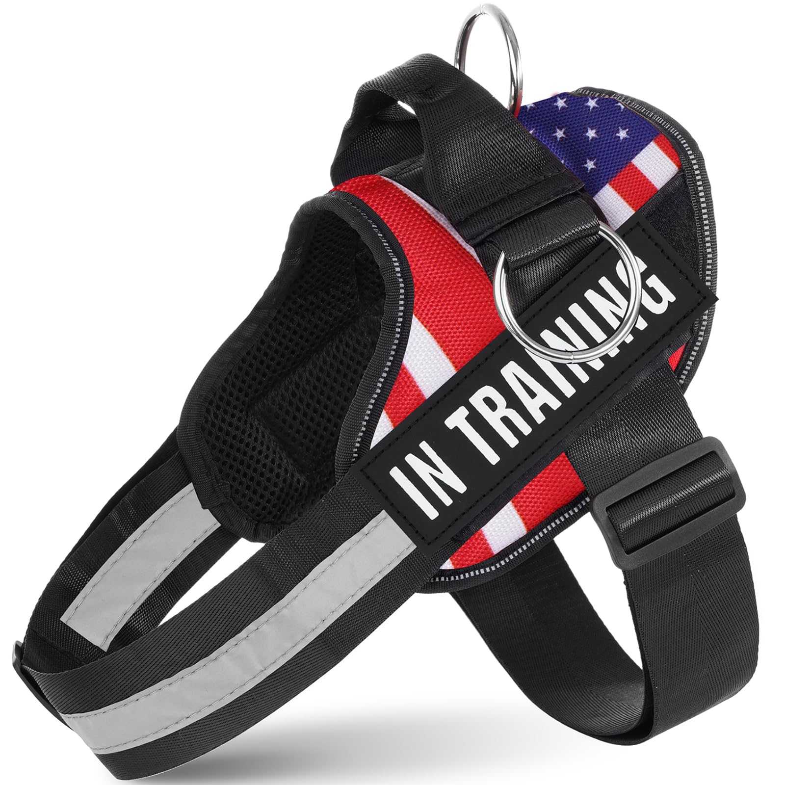 JUSTYEZI Essential Dog Harness small-to-large fit covers many breeds and sizes