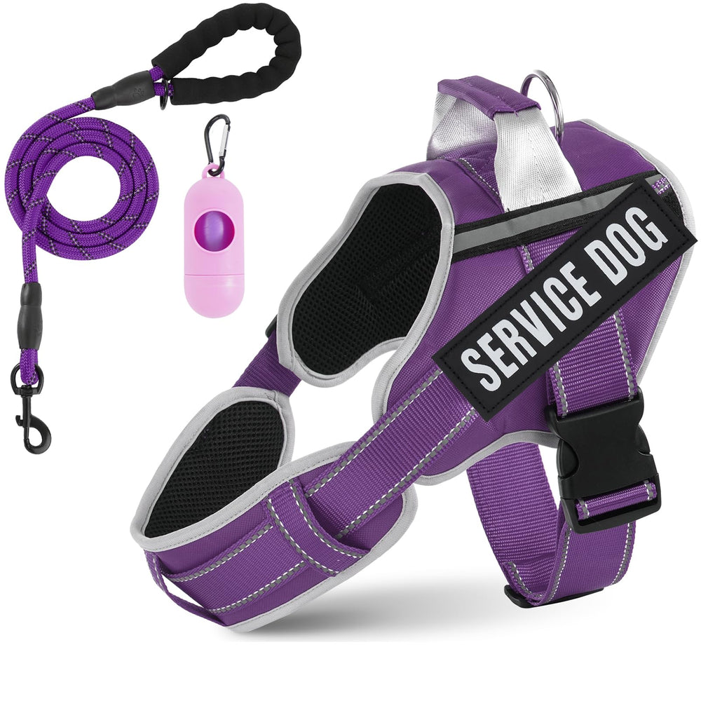 JUSTYEZI heavy-duty-harness supports robust daily use for bigger breeds.
