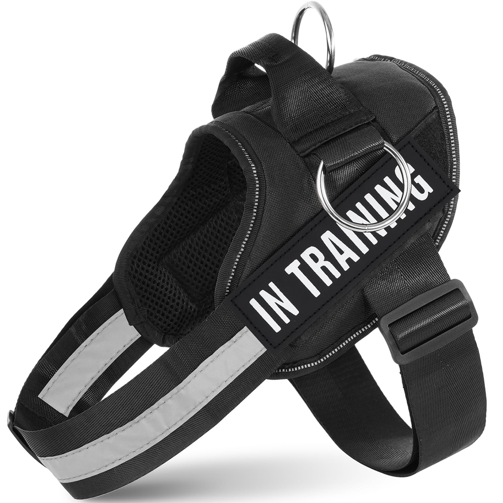JUSTYEZI no-choke design reduces pressure during walks for comfort