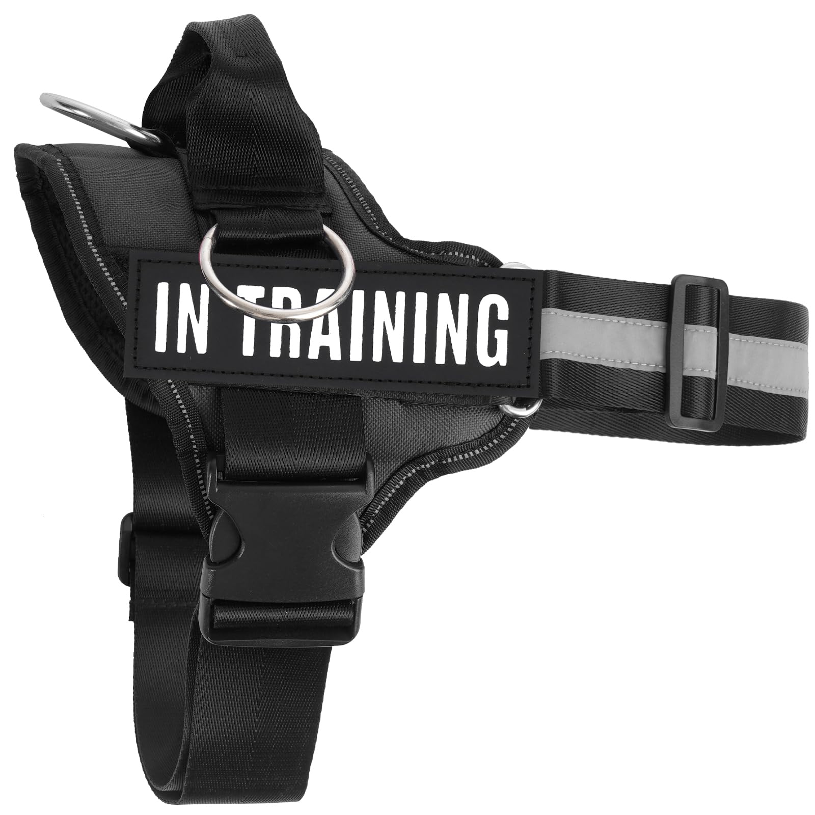 JUSTYEZI versatile walking and training harness supports three-lead clip setups