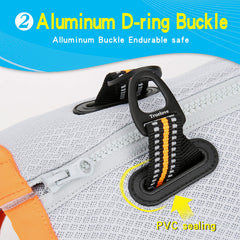 JUXZH Truelove vest showing reflective nylon and light color for safety