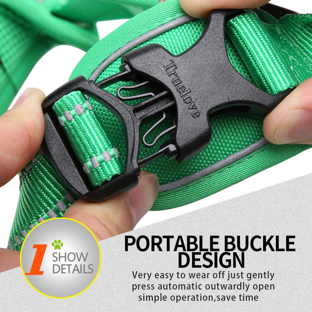 JUXZH Truelove easy-on-off design simplifies dressing your dog for quick outings.