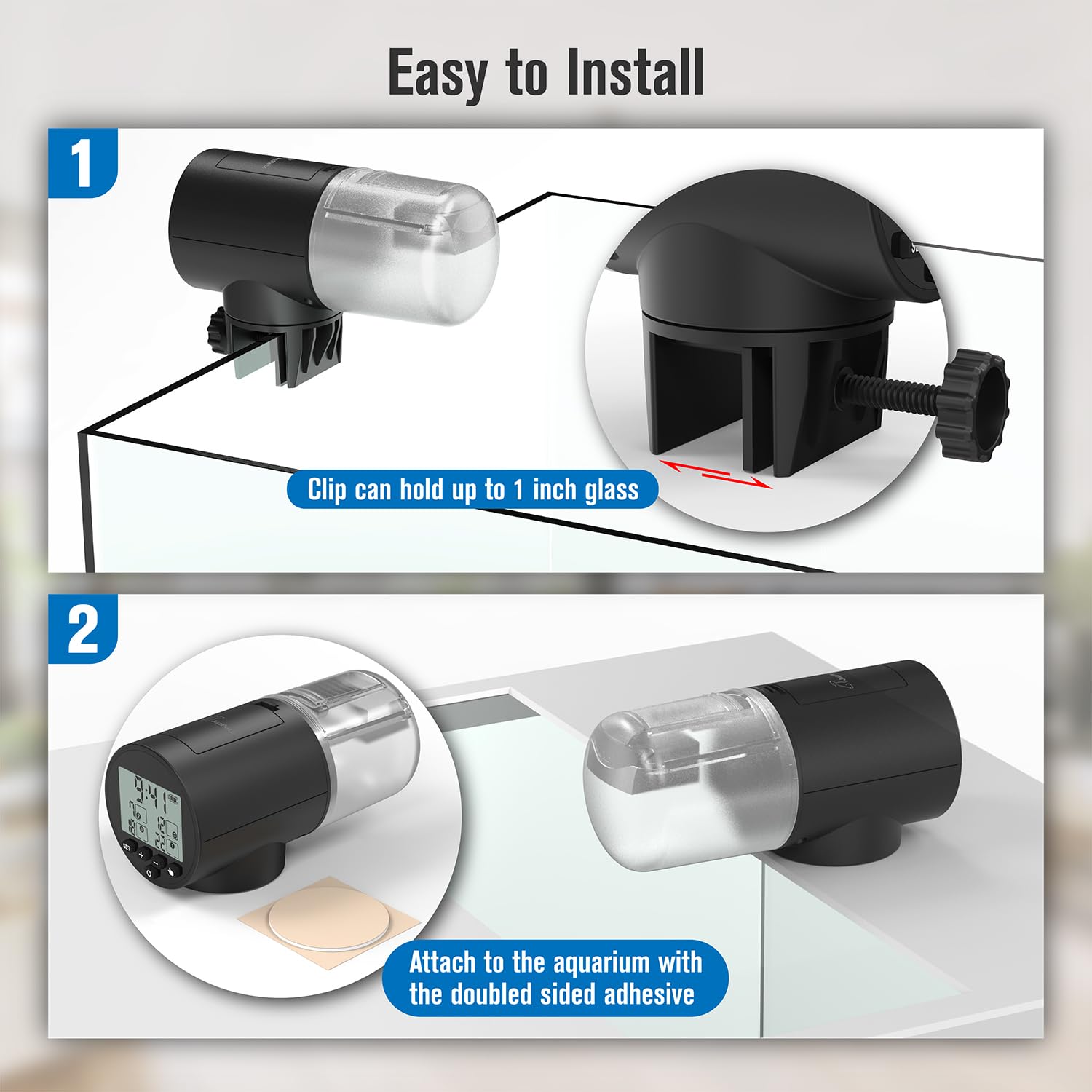 JuzPetz adjustable feeding slider enabling precise portions for different foods.
