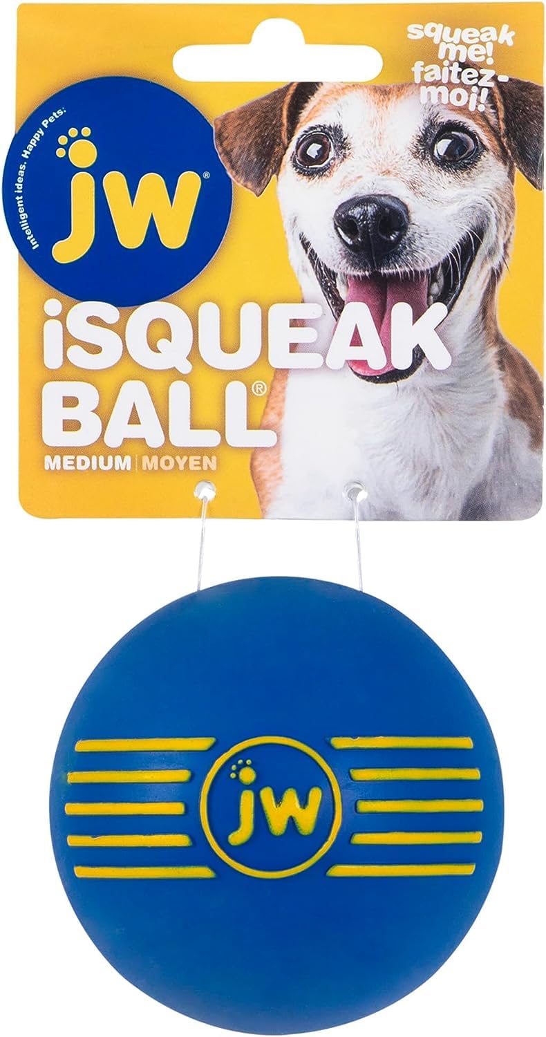 JW Pet iSqueak long-winded squeaker sparks responsive play