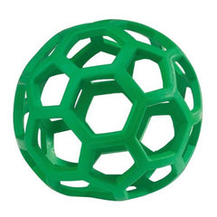 JW Pet Tough By Nature Hol-ee Roller treat-stuffing fun for interactive rewards.