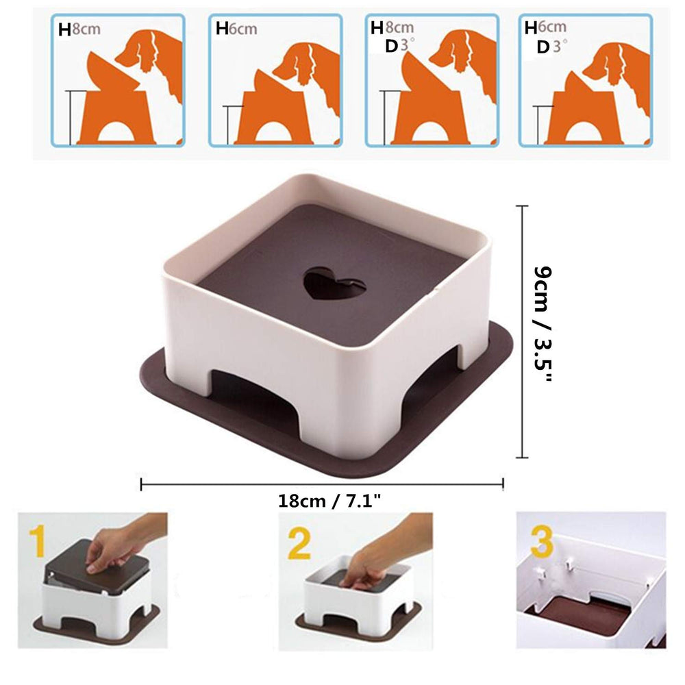 JYHY Bulldog Bowl black ceramic finish combines style with durability.