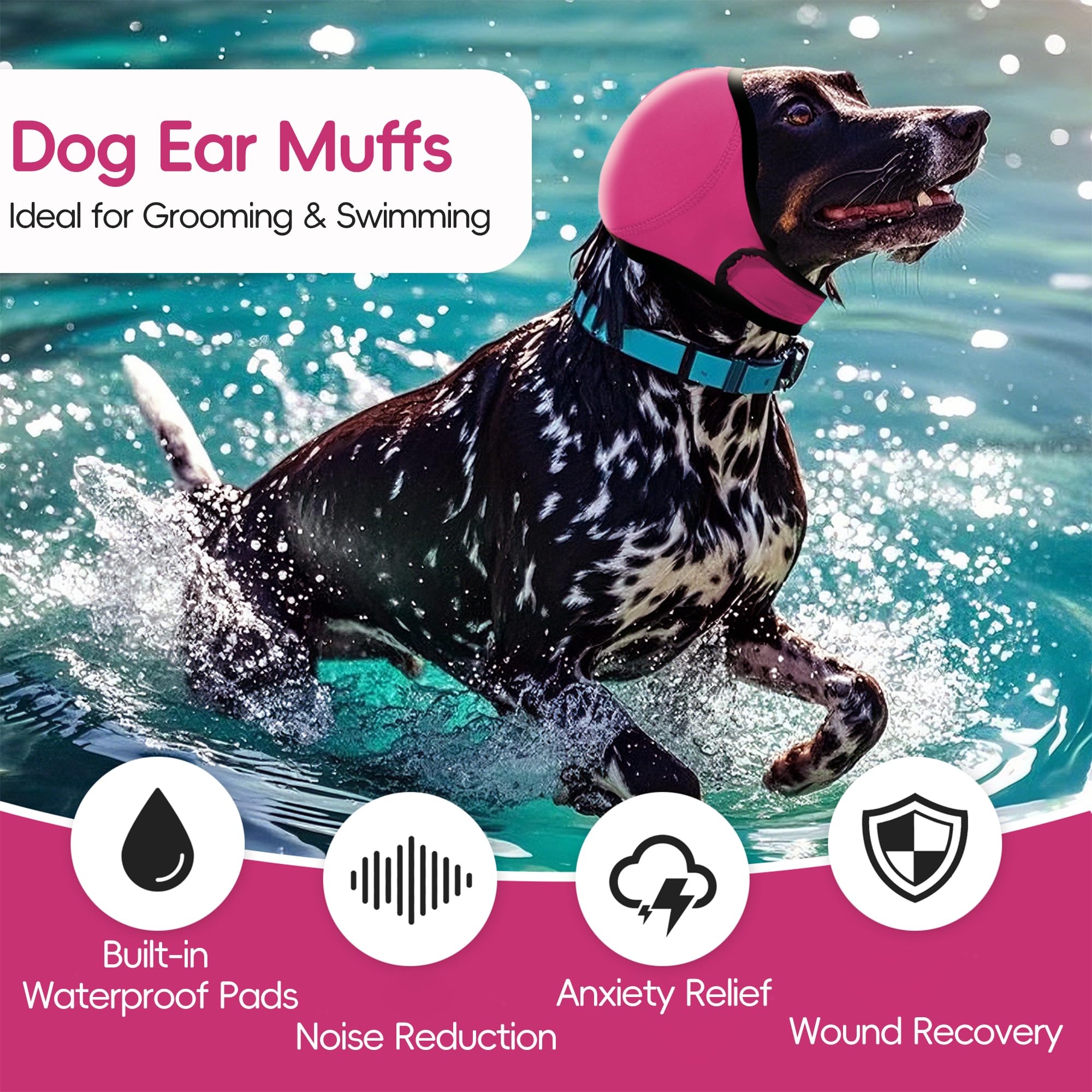 JynixTail ear wraps close-up of adjustable strap for secure, comfy fit