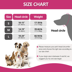 JynixTail waterproof dog ear wraps side view during baths or swimming