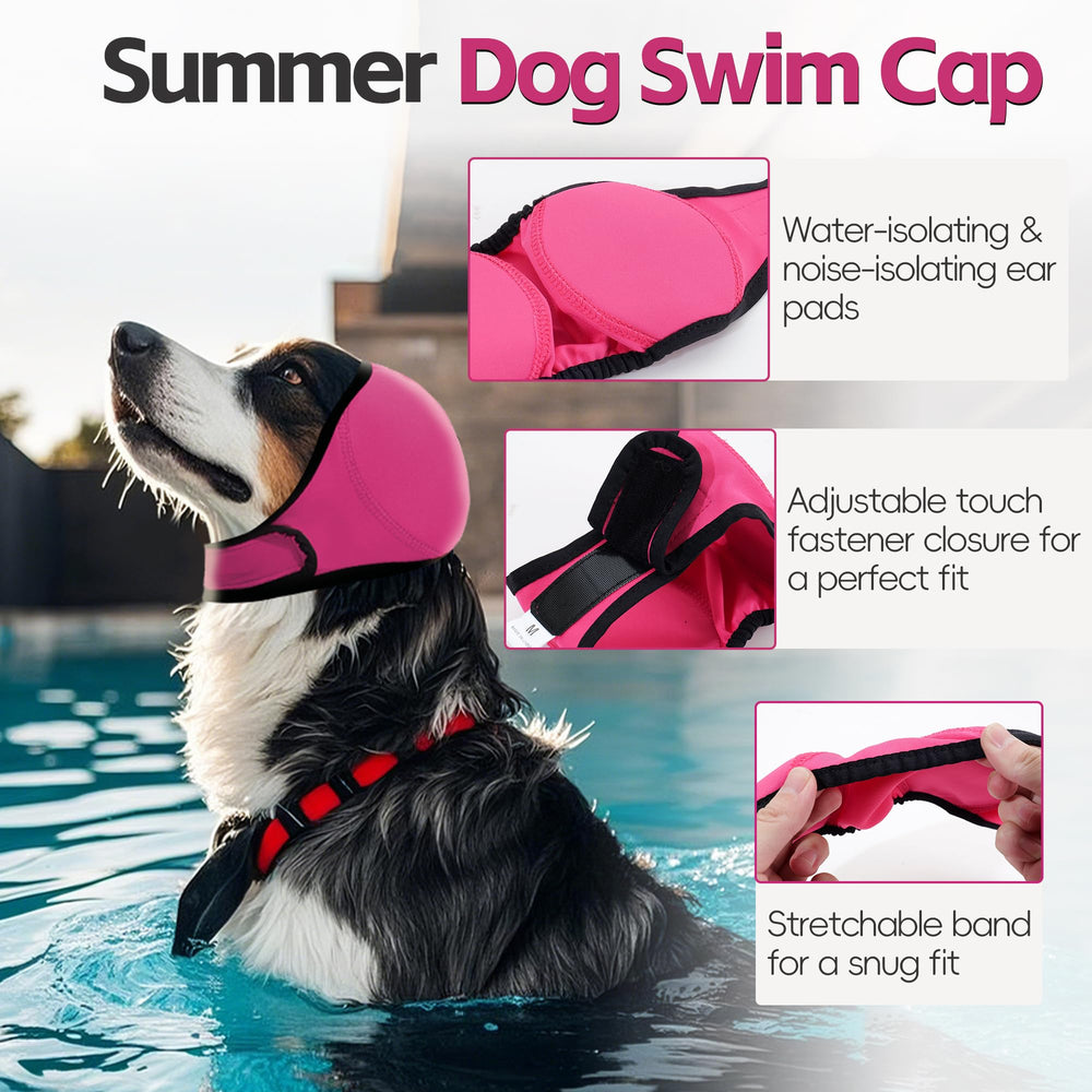 JynixTail dog head wrap close-up demonstrates post-surgery protection and coverage