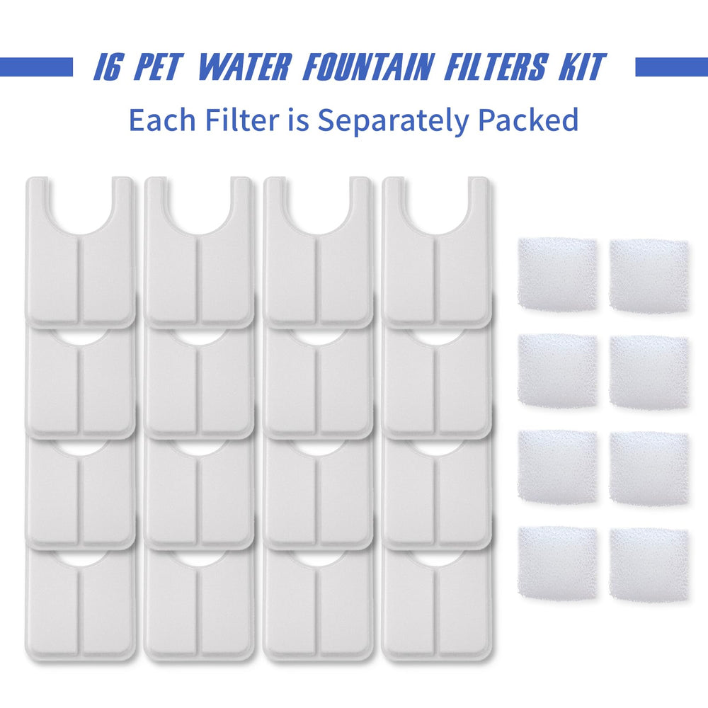 Jzla Pro 16-pack filters for long-lasting filtration and healthier hydration