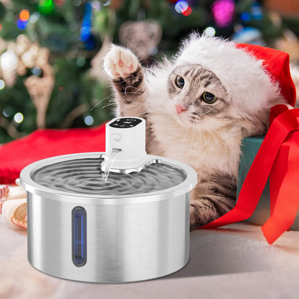 Jzla Pro wireless fountain setup demonstrates cord-free convenience for placement anywhere